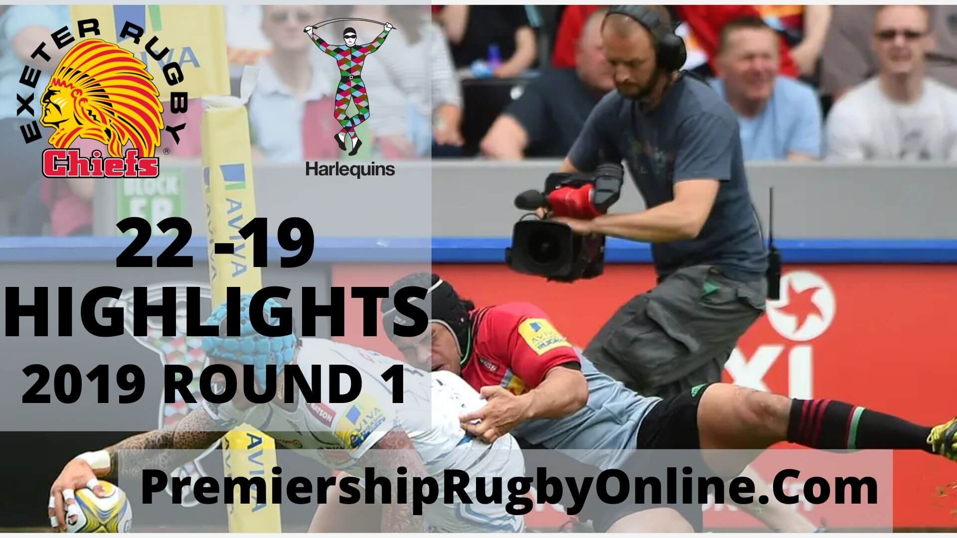 Exeter Chiefs vs Harlequins Highlights 2019 Round 1