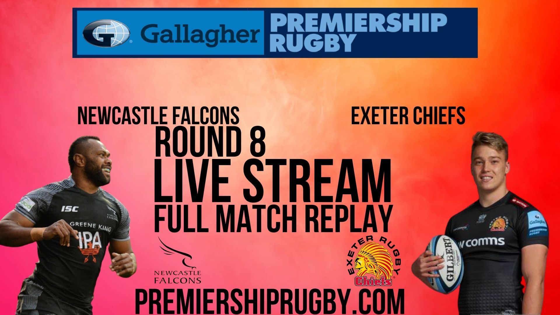 Newcastle Falcons Vs Exeter Chiefs Live Rugby