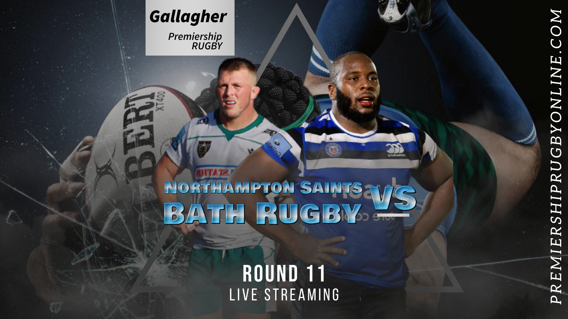 Northampton Vs Bath Rugby HD Live
