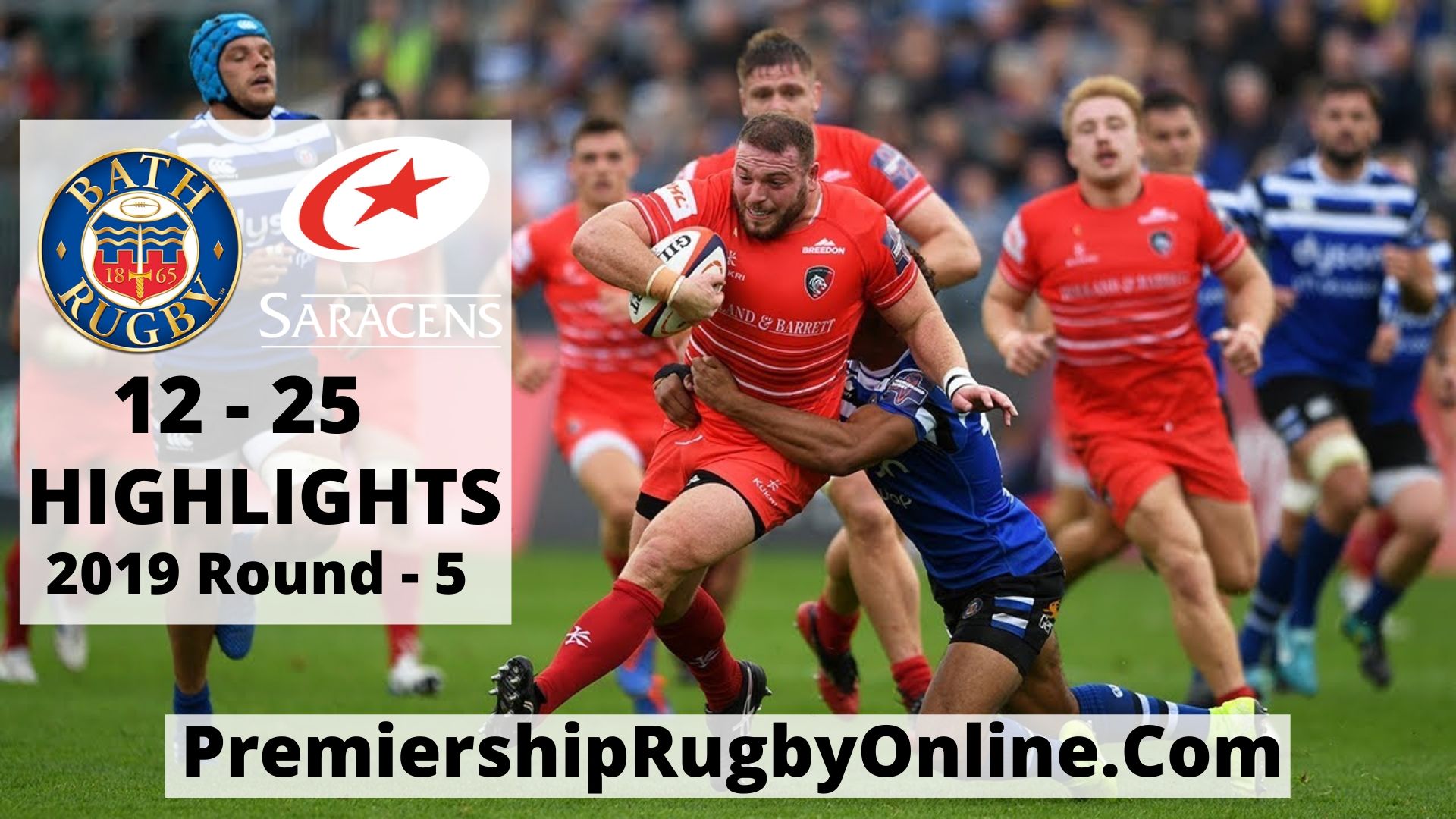 Bath Rugby vs Saracens  Highlights 2019 Round 5