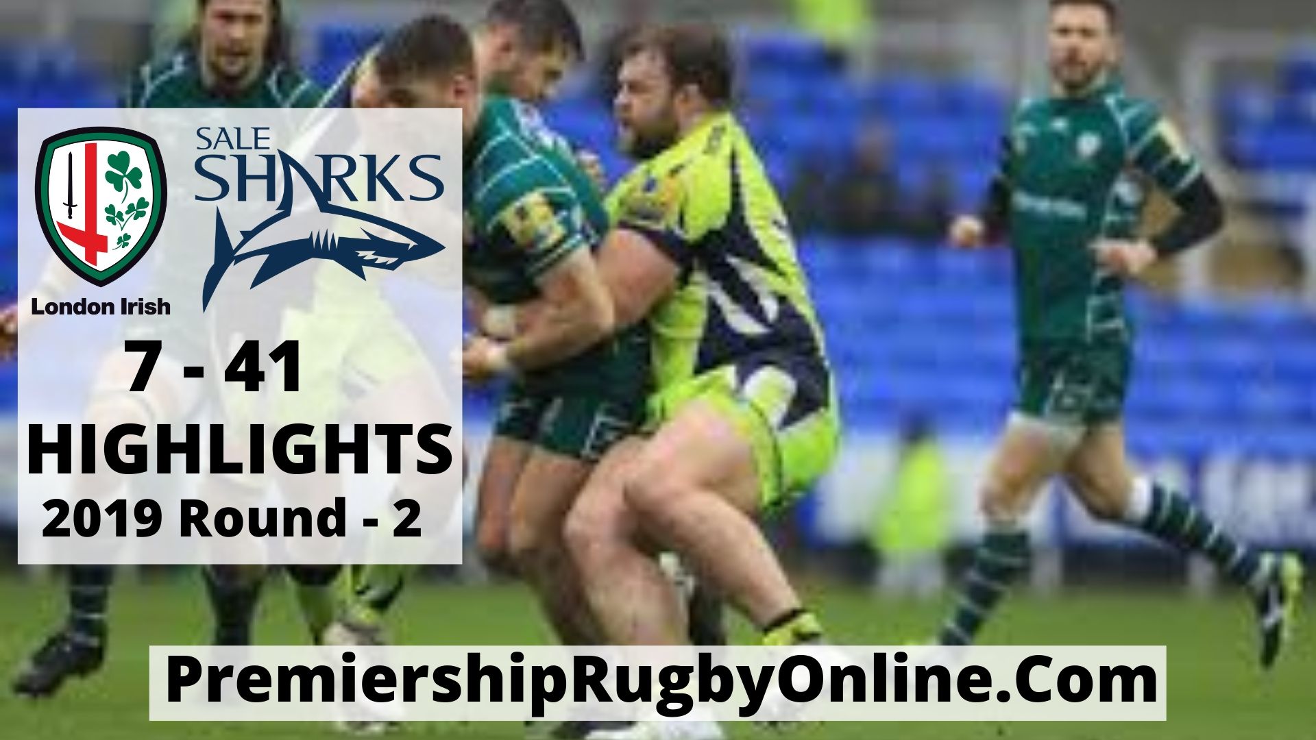 London Irish vs Sale Sharks Highlights 2019 Round 2