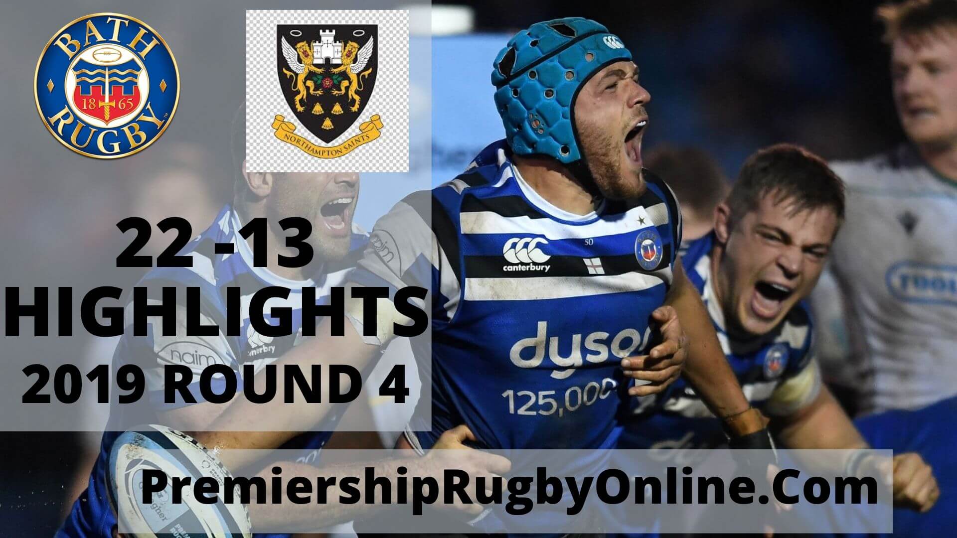 Bath Rugby vs Northampton Saints Highlights 2019 Rd 4