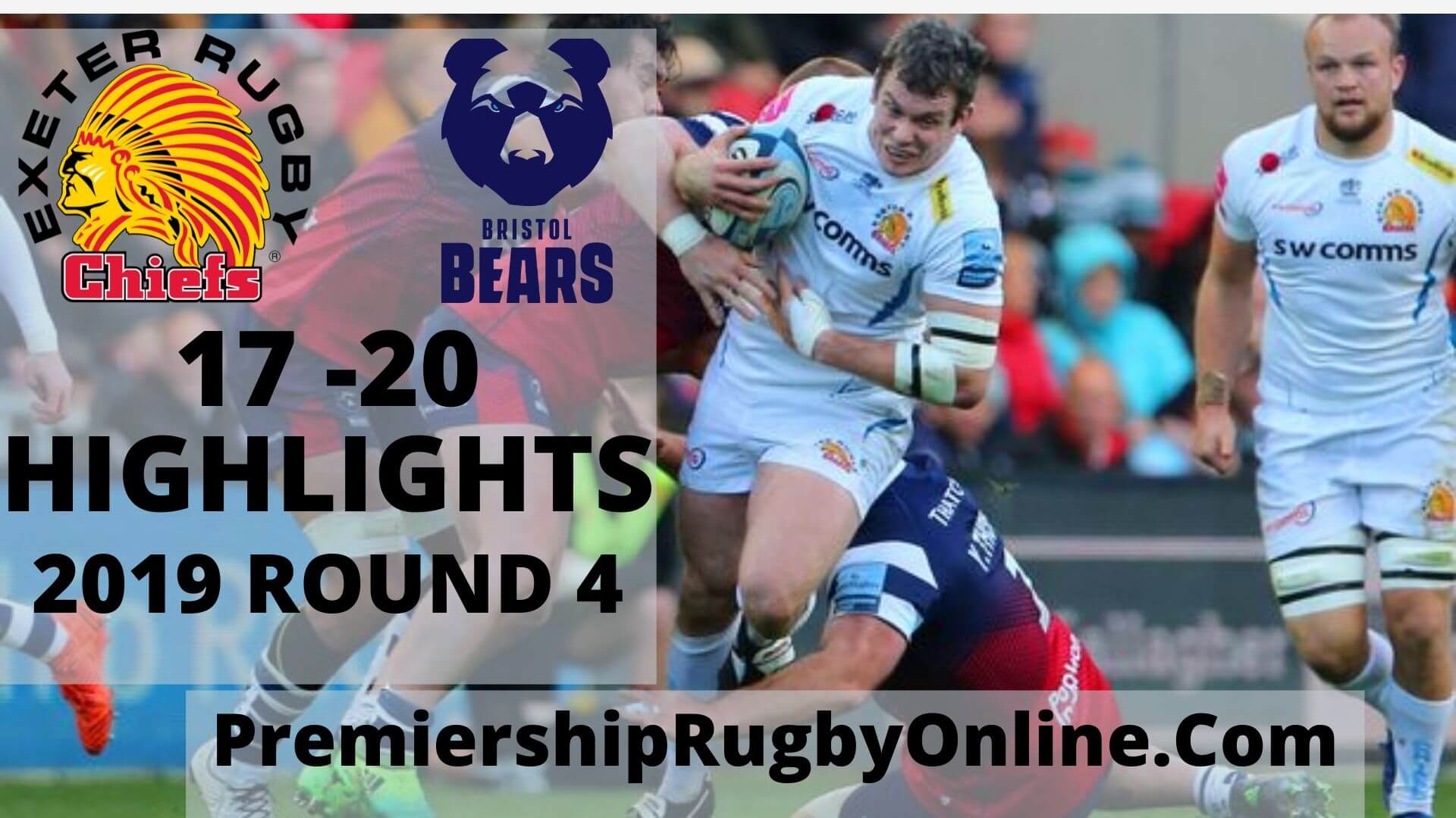 Exeter Chiefs vs Bristol Bears Highlights 2019 Rd 4