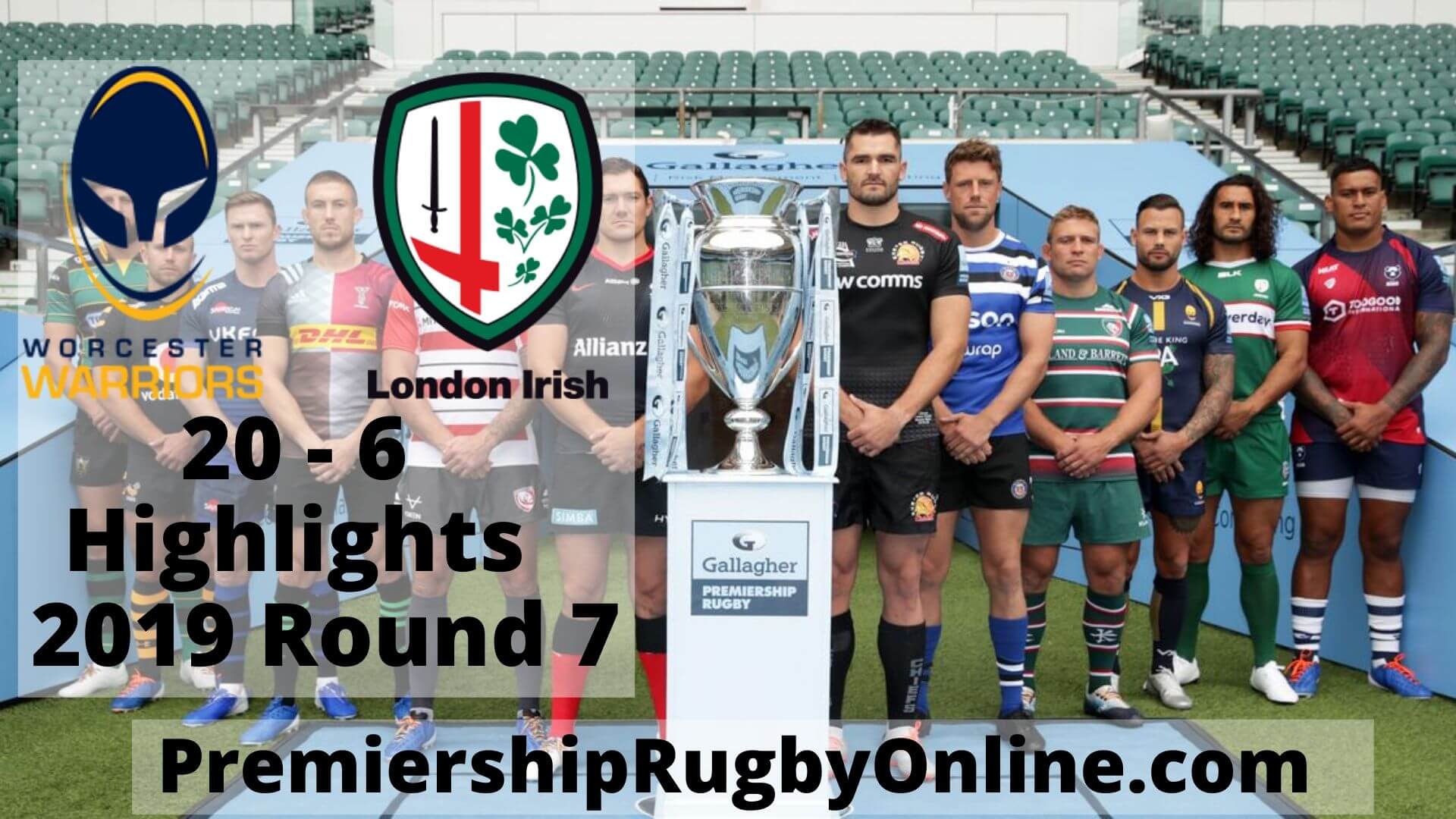 Worcester Warriors Vs London Irish Highlights 2019 rd 7