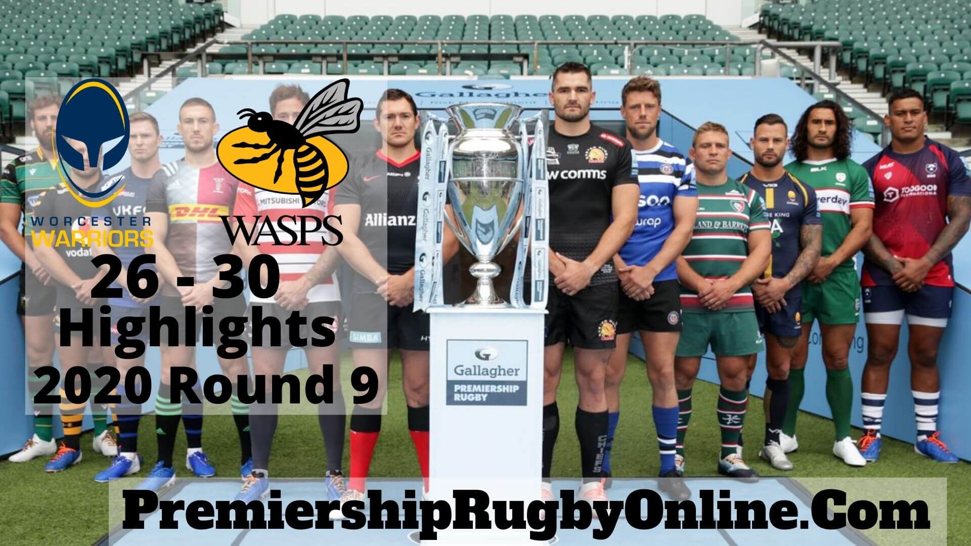 Worcester Warriors Vs Wasps Highlights 2020 Rd 9