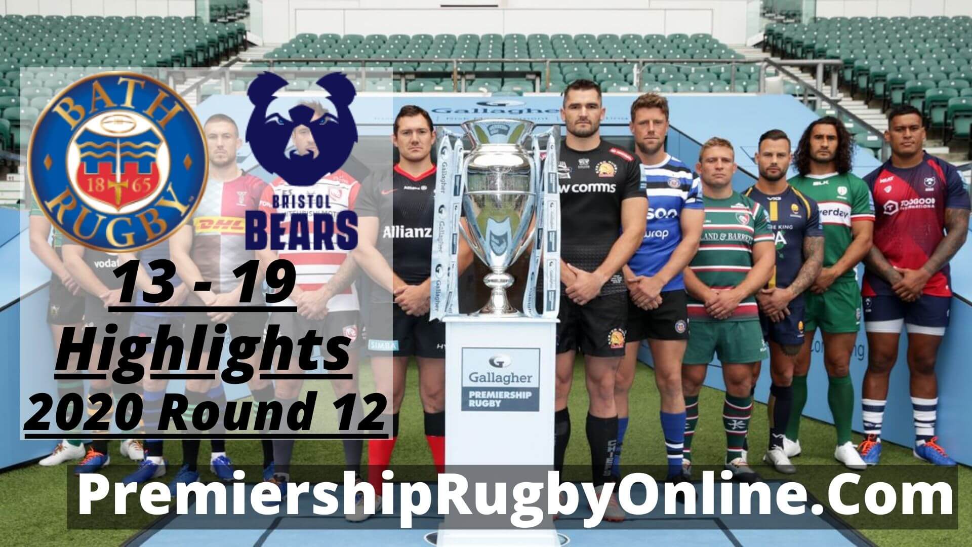 Bath Rugby Vs Bristol Bears Highlights 2020 RD 12