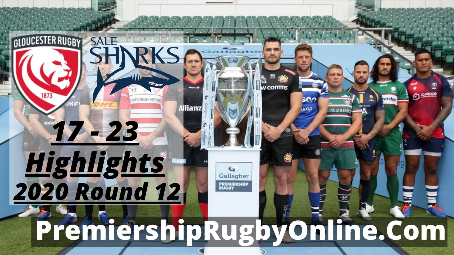 Gloucester Rugby Vs Sale Sharks Highlights 2020 RD 12