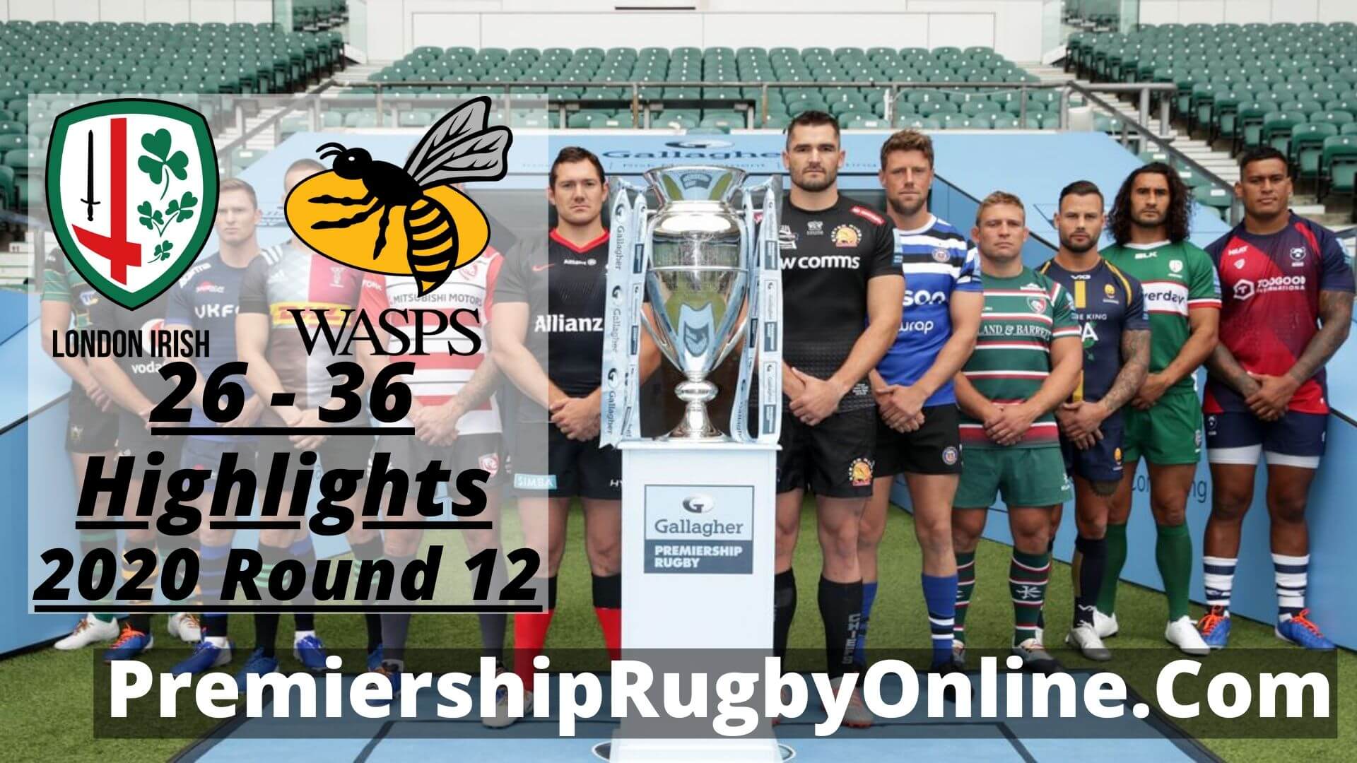 London Irish Vs Wasps Highlights 2020 RD 12