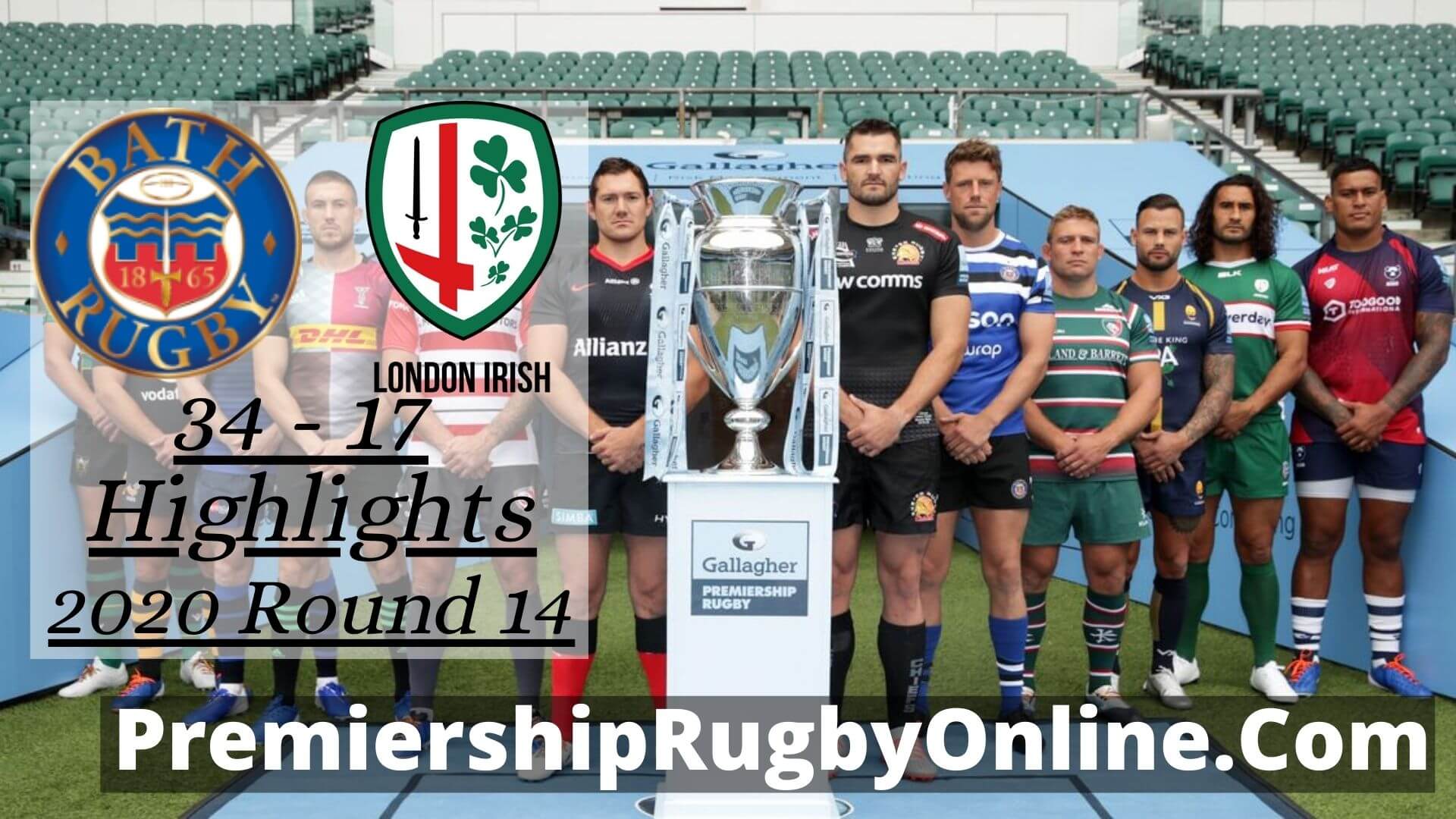 Bath Rugby vs London Irish Highlights 2020 RD 14