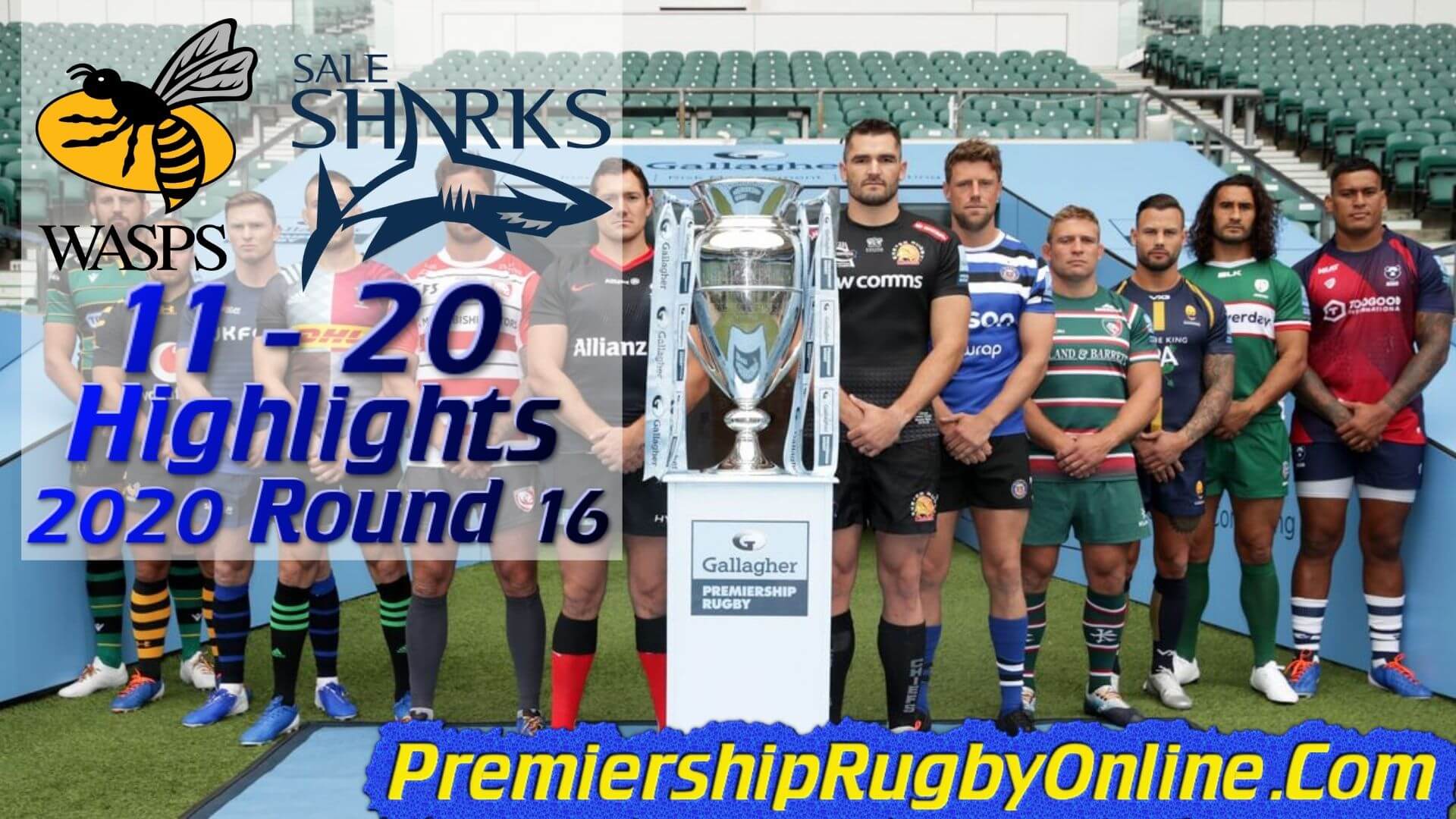 Wasps vs Sale Sharks Highlights 2020 RD 16