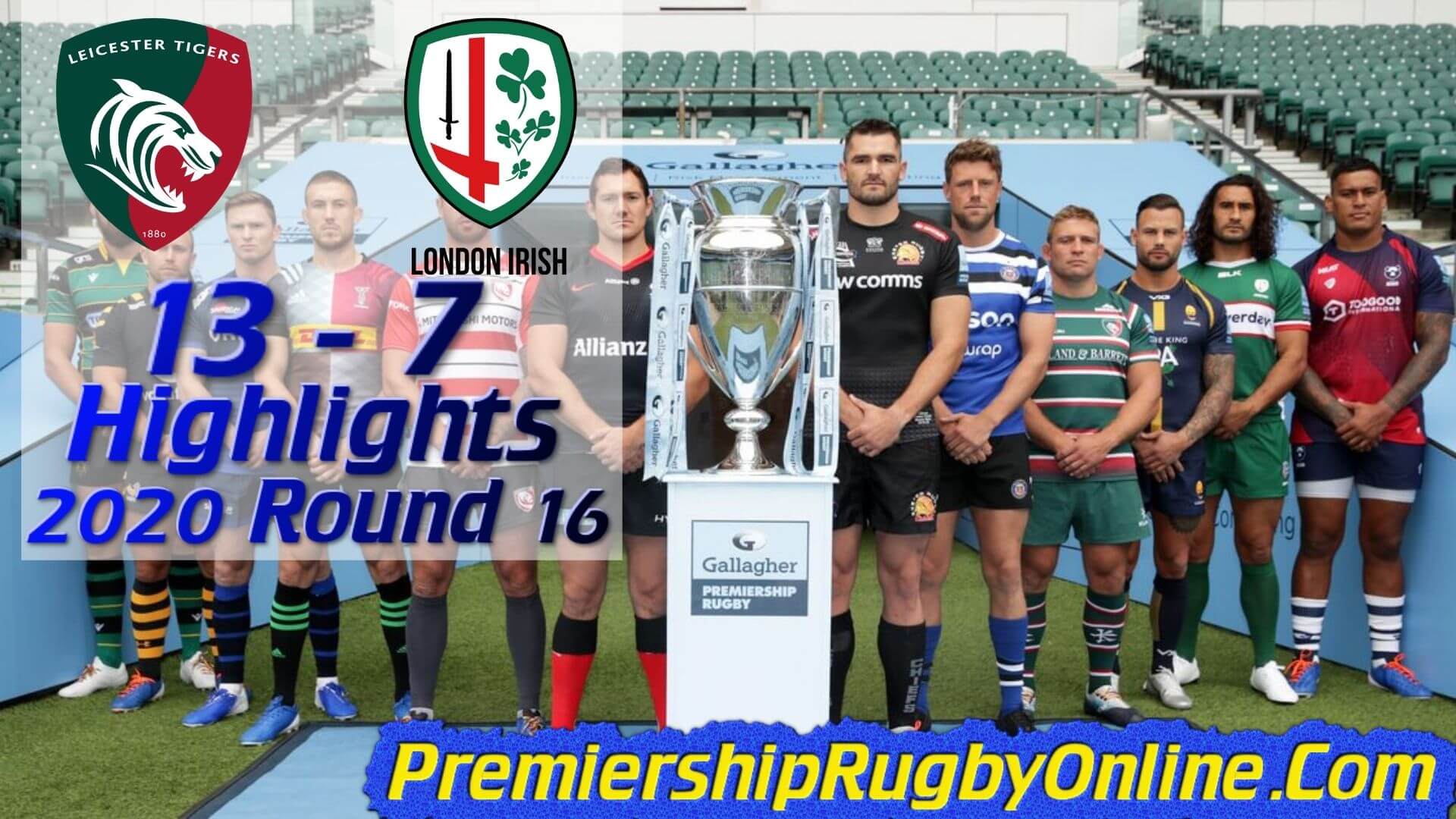 Leicester Tigers vs London Irish Highlights 2020 RD 16