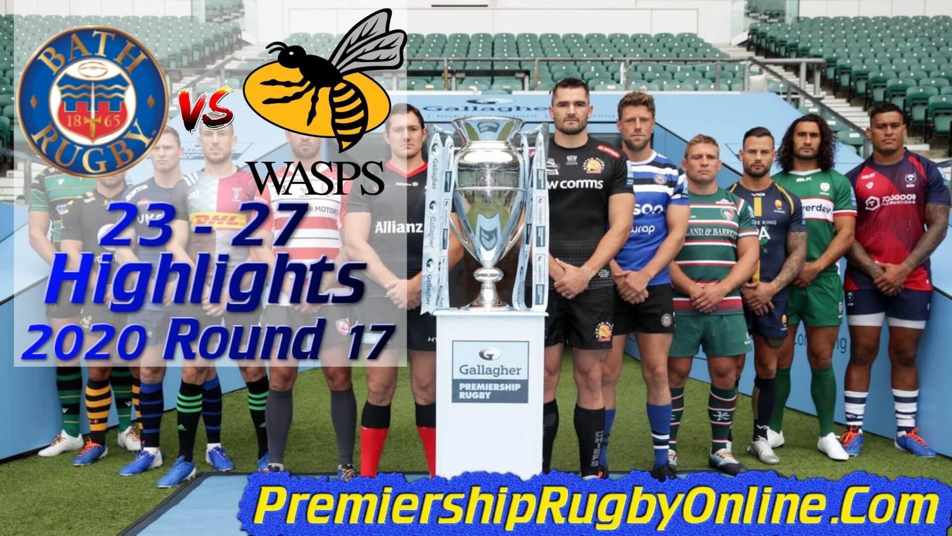 Bath Rugby vs Wasps Highlights 2020 RD 17