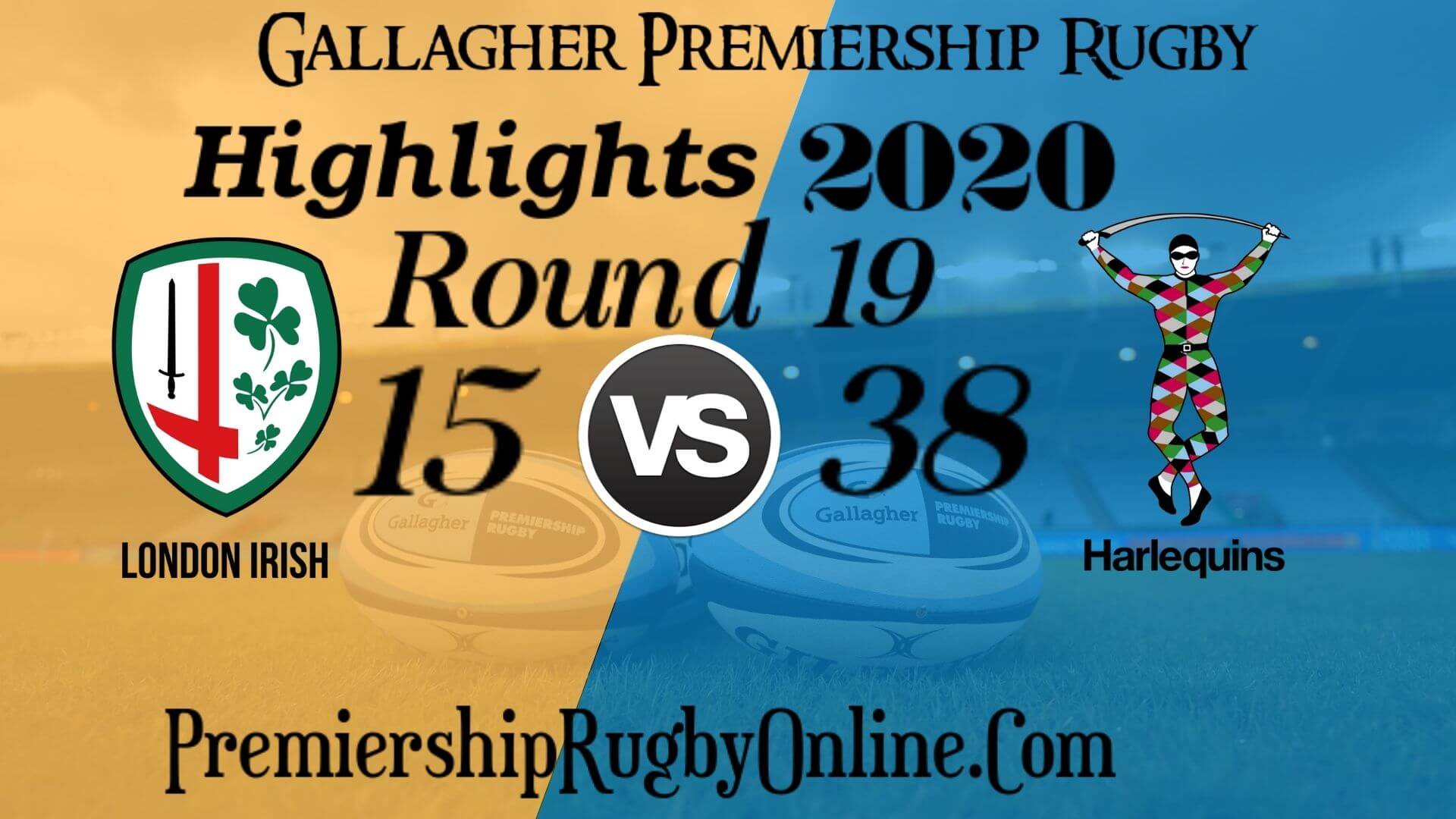 London Irish vs Harlequins Highlights 2020 RD 19