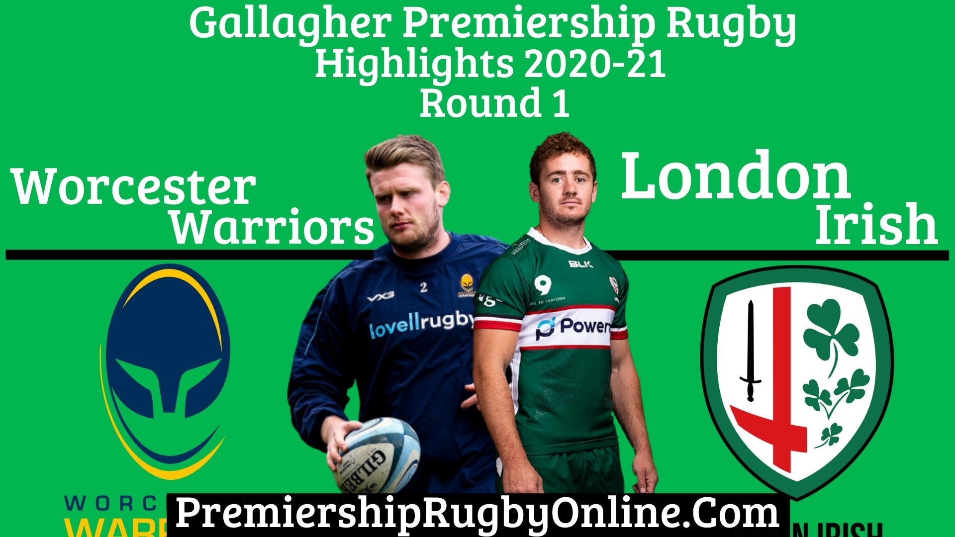 Worcester Warriors Vs London Irish Highlights 2020 RD 1