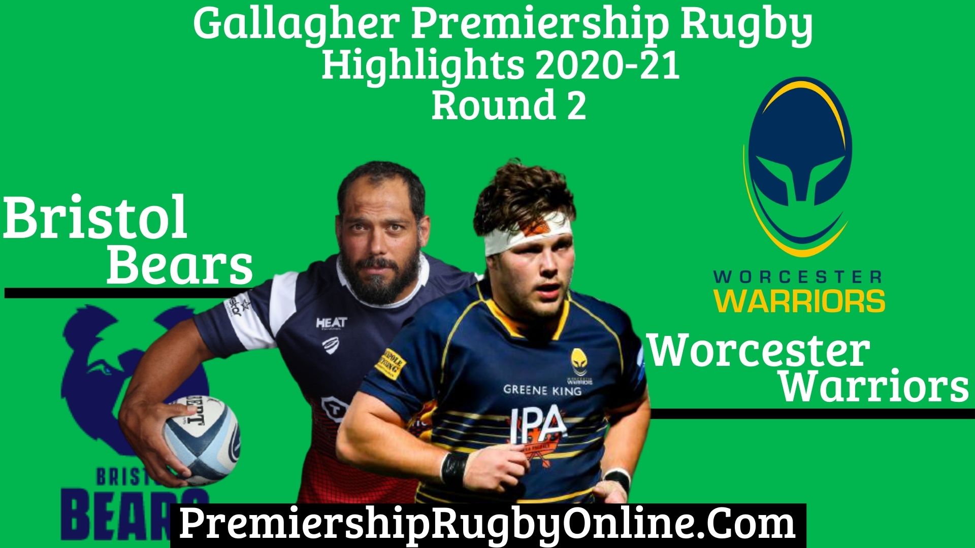 Bristol Bears Vs Worcester Warriors Highlights 2020 RD 2