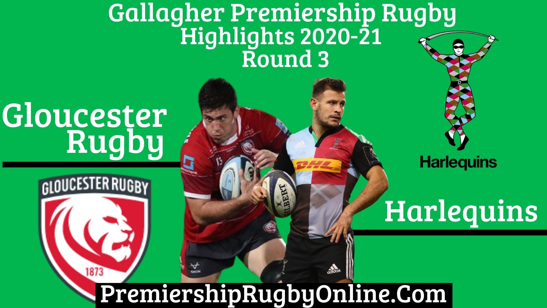Gloucester Rugby Vs Harlequins Highlights 2020 RD 3