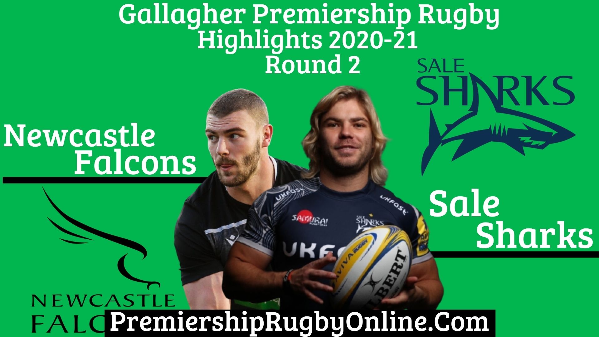 Newcastle Falcons Vs Sale Sharks Highlights 2020 RD 2