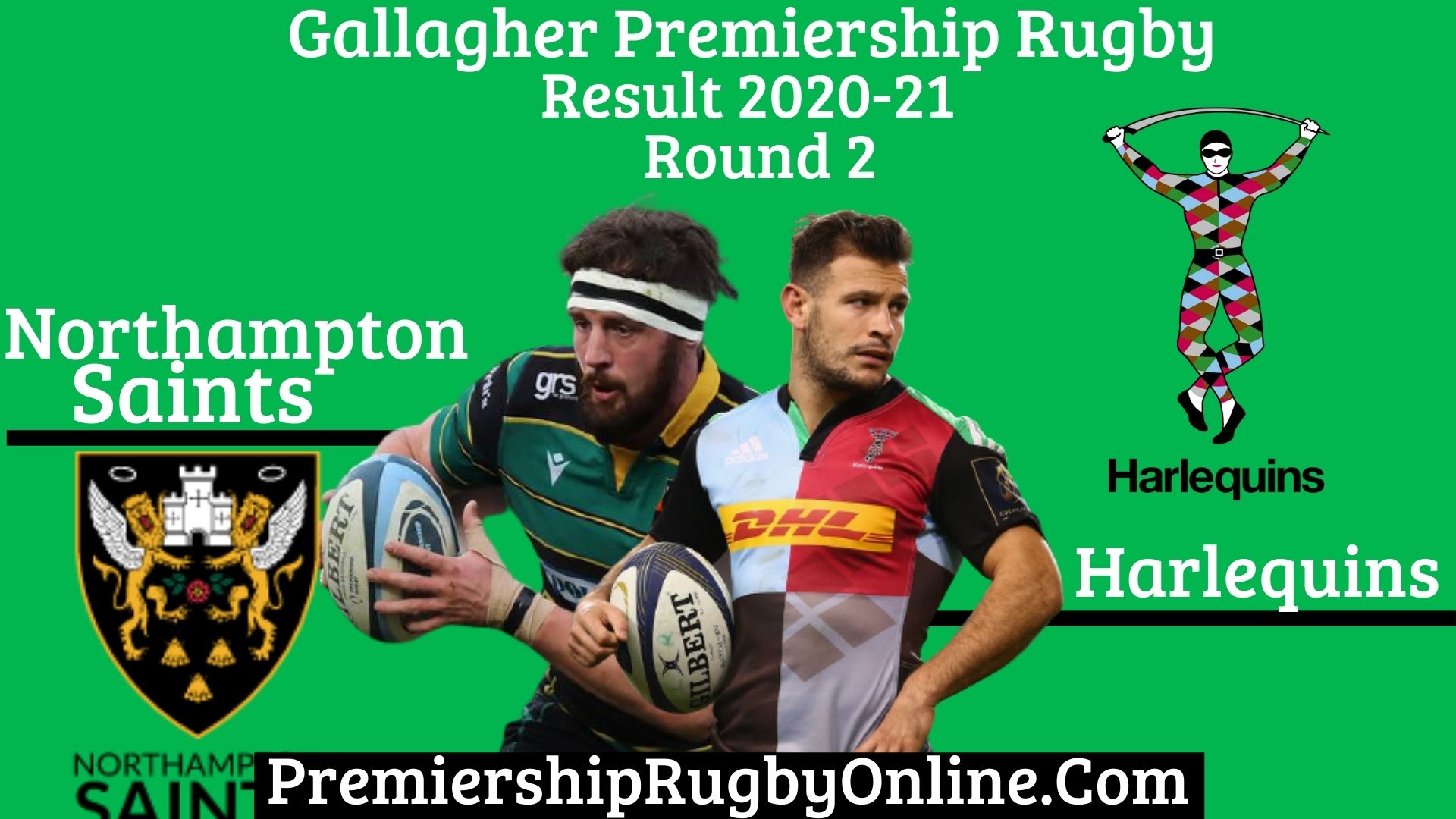 Northampton Saints Vs Harlequins Highlights 2020 RD 2