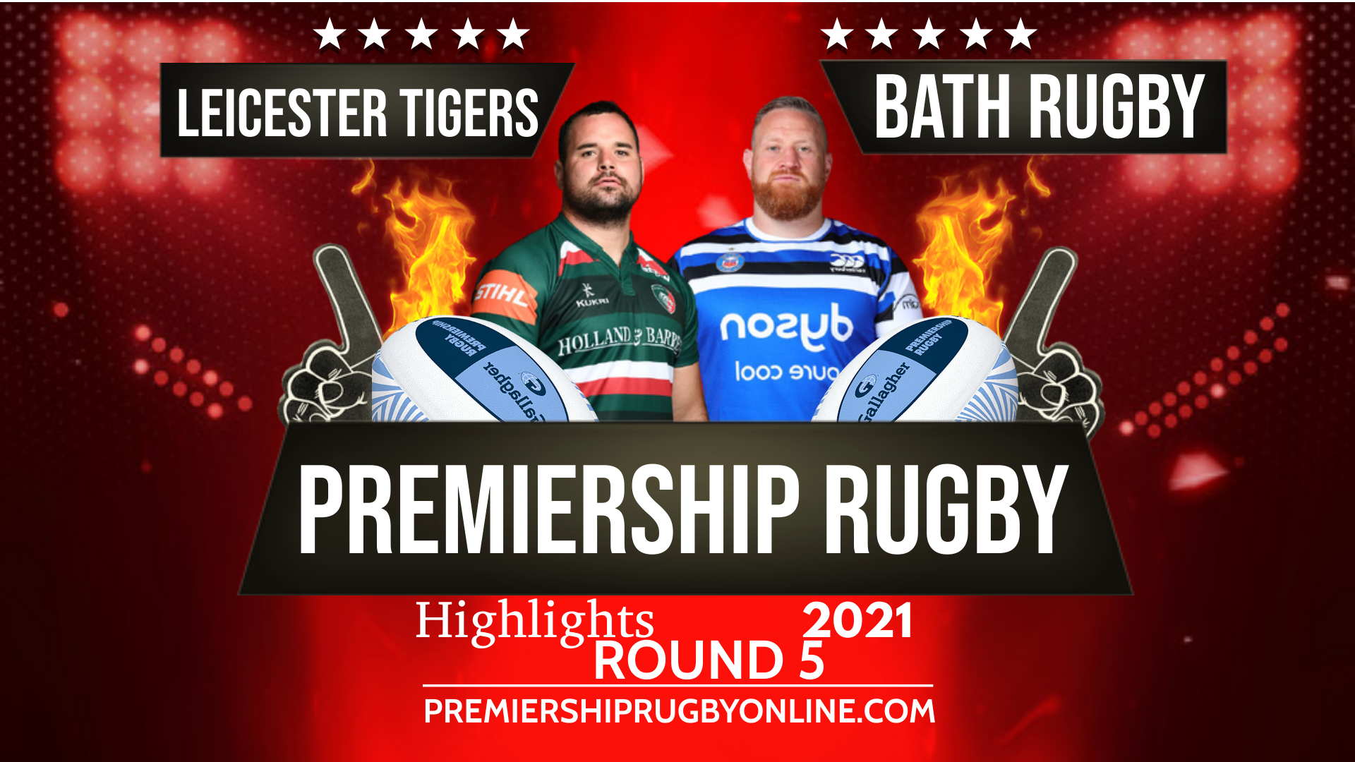 Leicester Tigers Vs Bath Rugby Highlights 2021 RD 5