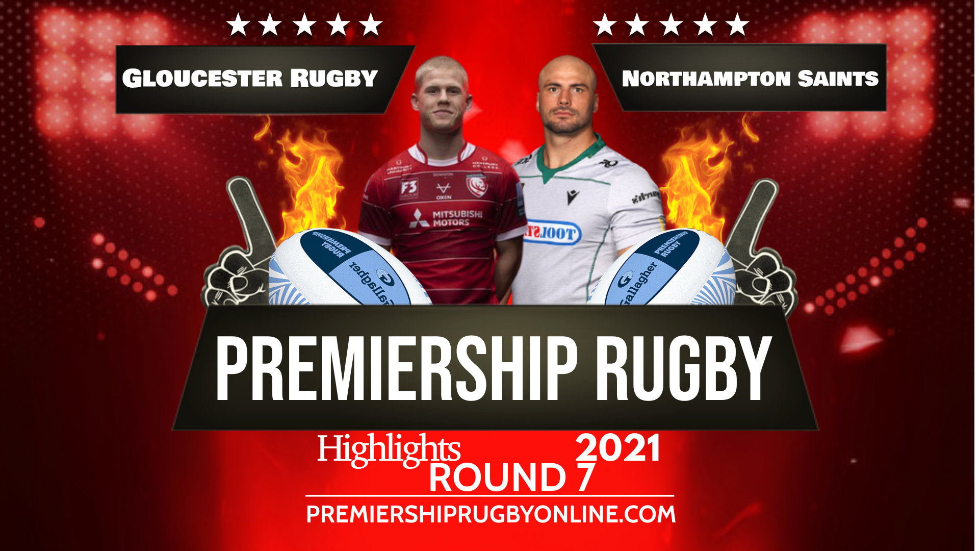 Gloucester Rugby Vs Northampton Saints Highlights 2020 RD 7