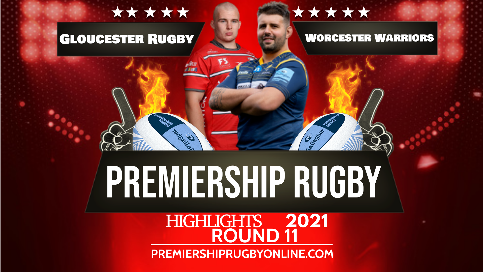 Gloucester Rugby Vs Worcester Warriors Highlights 2021 RD 11