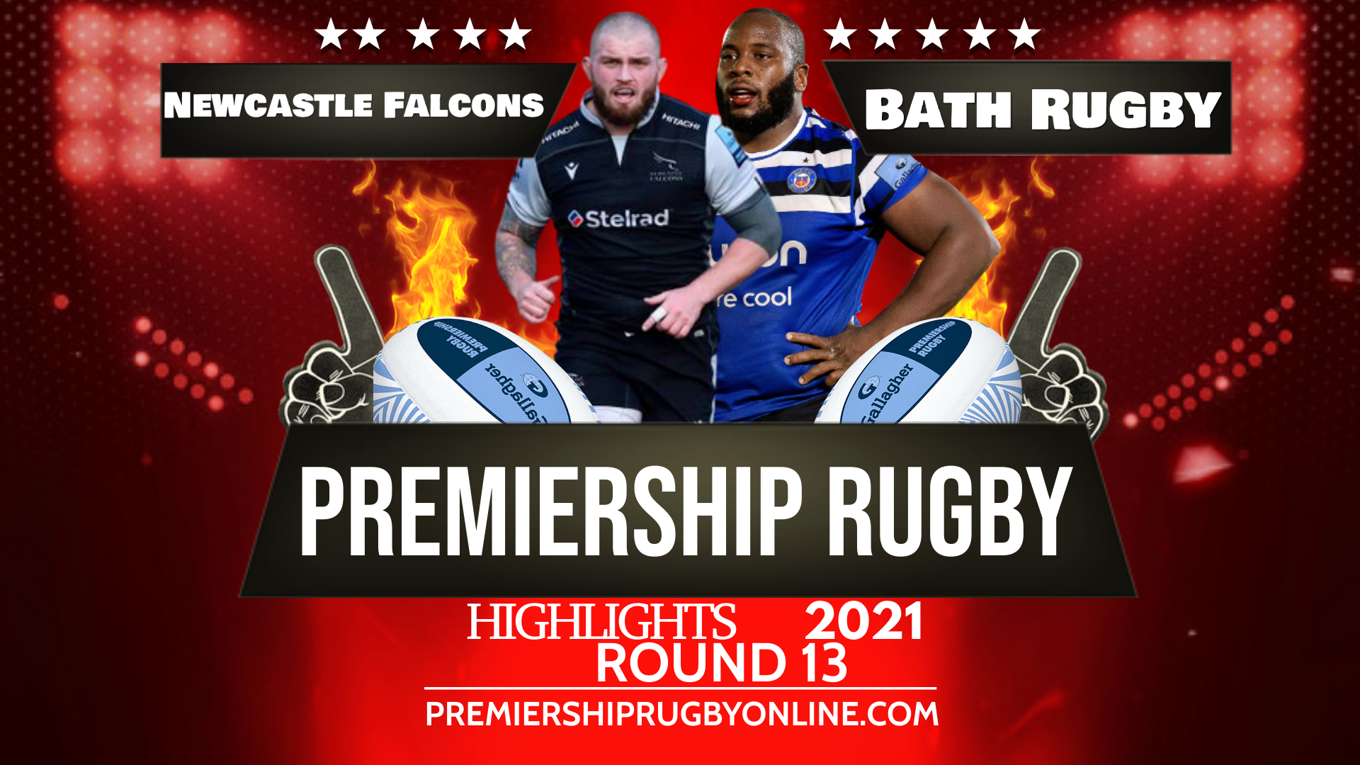 Newcastle Falcons Vs Bath Rugby Highlights 2021 RD 13