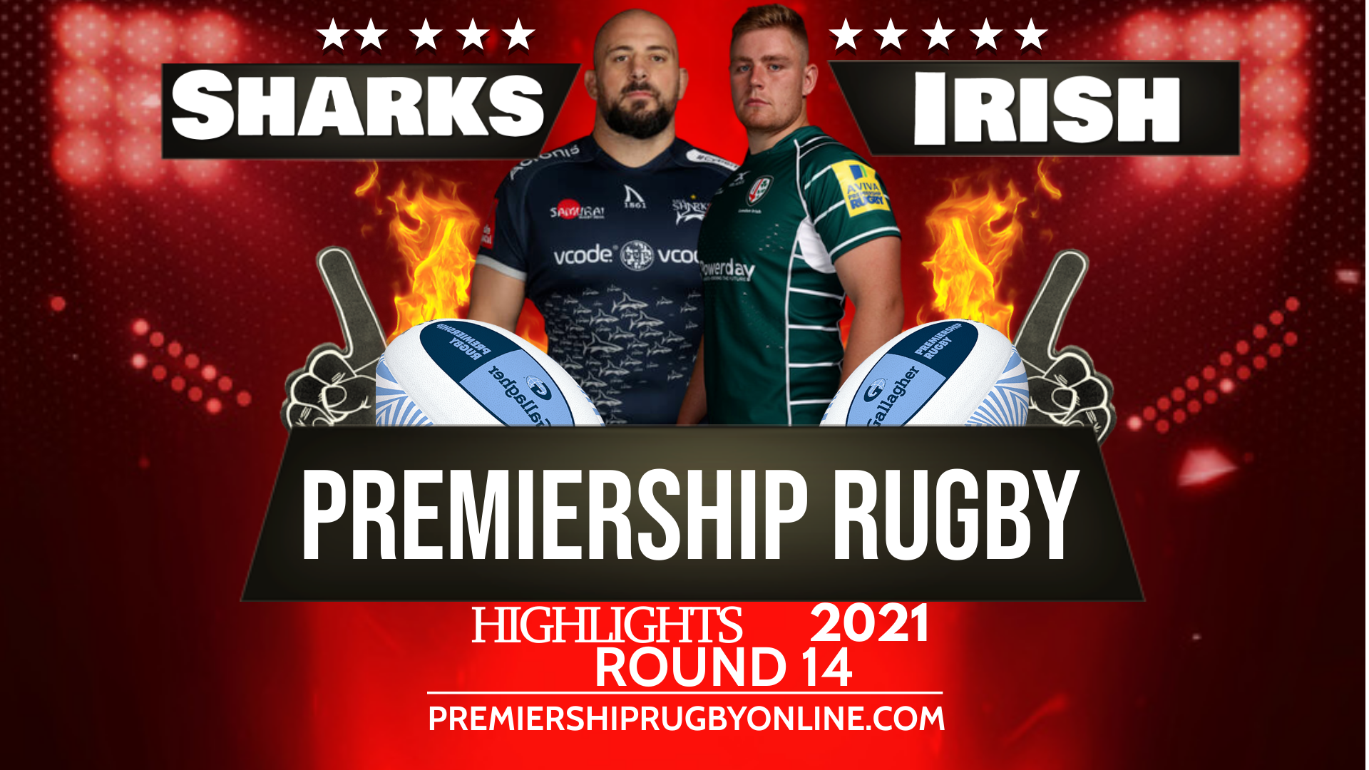 Sale Sharks Vs London Irish Highlights 2021 RD 14