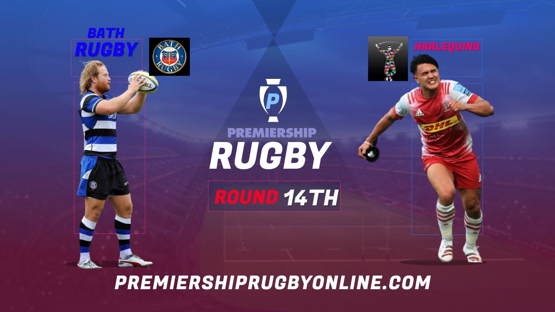 Bath Rugby Vs Harlequins Live Stream 2021-22 | Premiership Rugby Round 14 slider