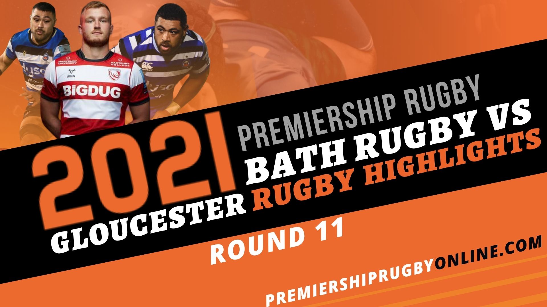 Bath Rugby Vs Gloucester Rugby Highlights 2021 RD 11