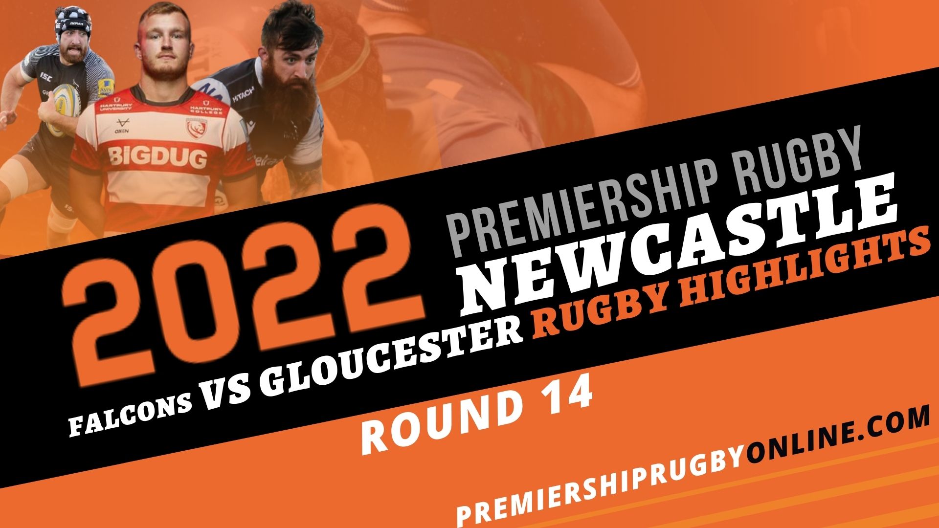 Newcastle Falcons Vs Gloucester Rugby Highlights 2022 RD 14