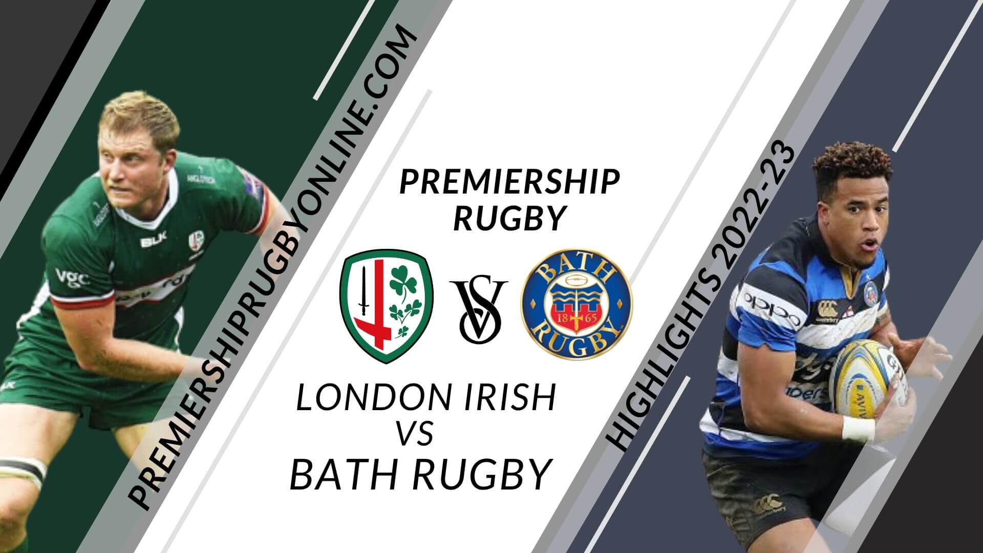 London Irish Vs Bath Rugby Highlights 2022 RD 04