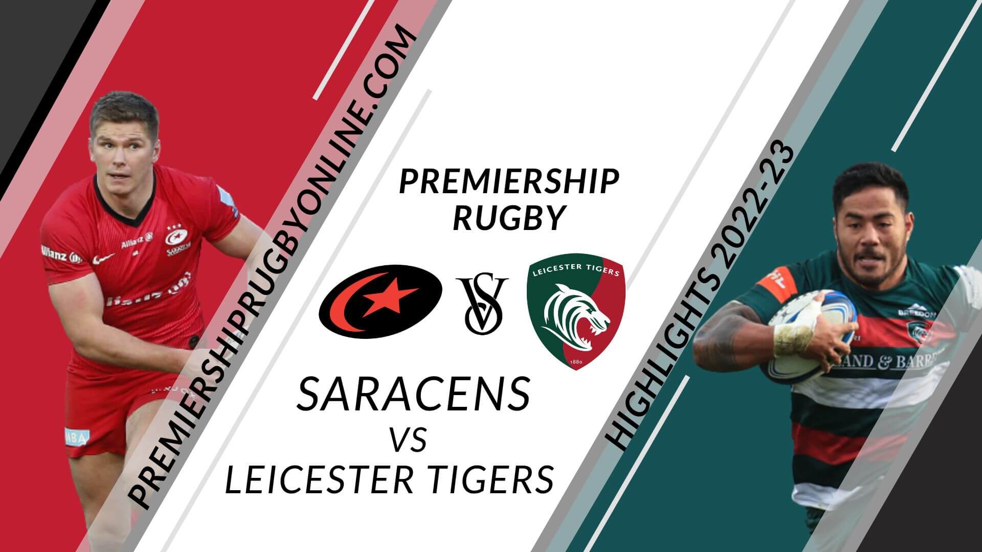 Saracens Vs Leicester Tigers Highlights 2022 RD 04