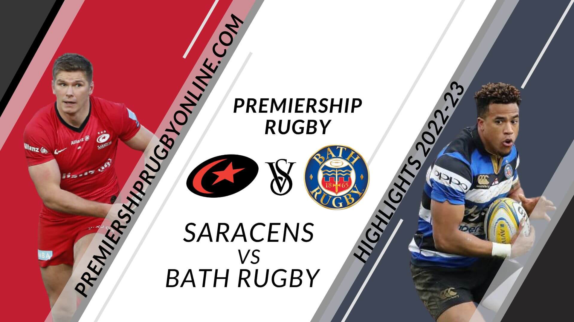 Saracens Vs Bath Rugby Highlights 2022 RD 06