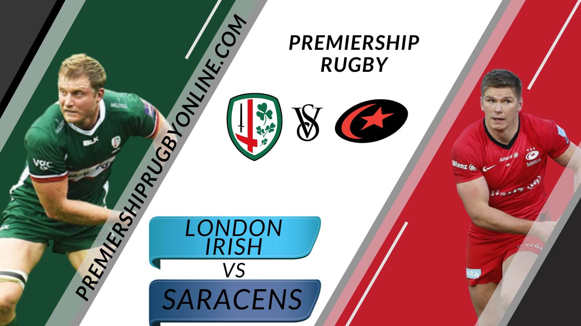 London Irish Vs Saracens Live Stream 2022-23 | Premiership Rugby Round 13 slider