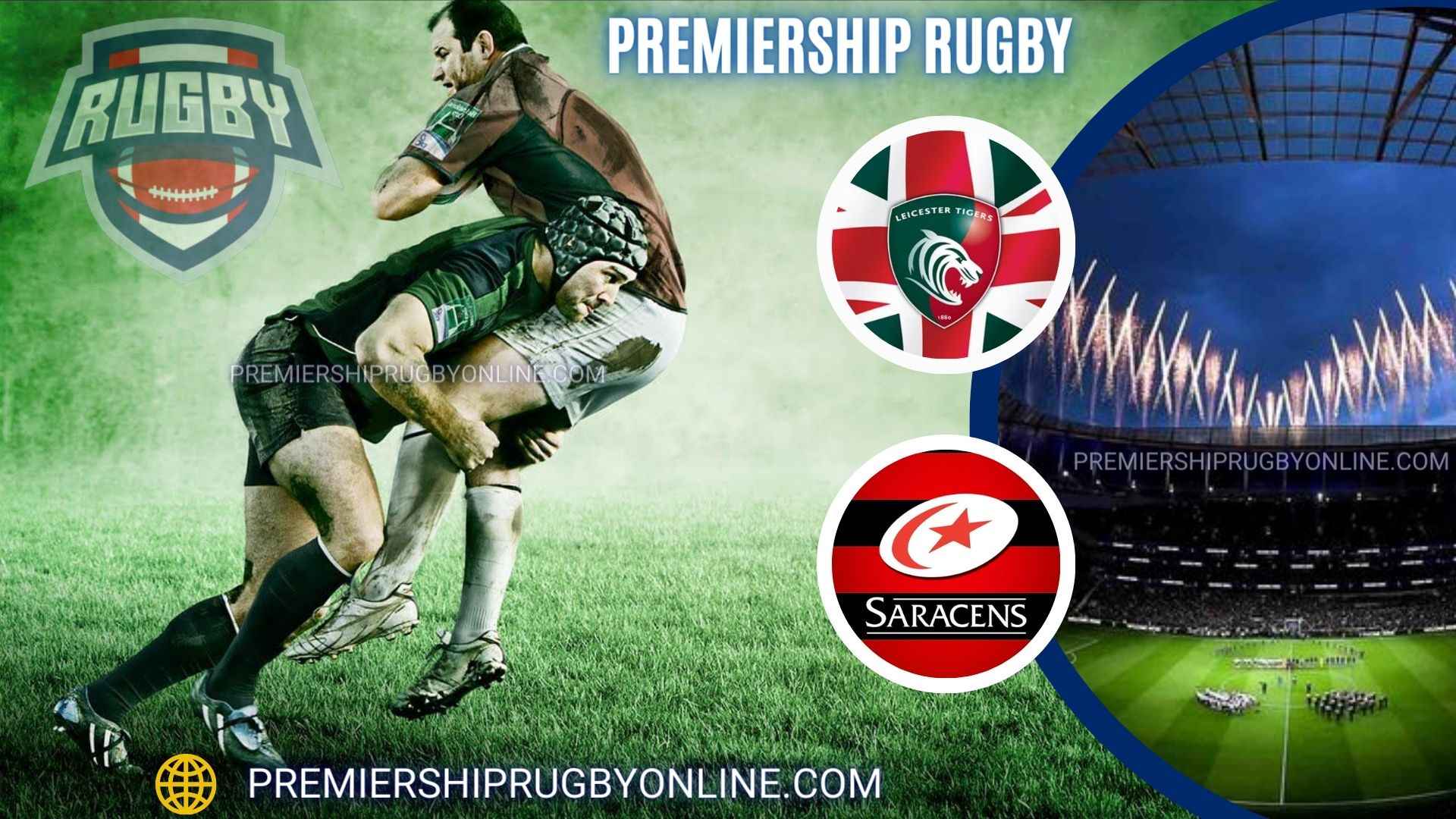 Leicester Tigers Vs Saracens Live Stream 2022-23 | Premiership Rugby RD 17