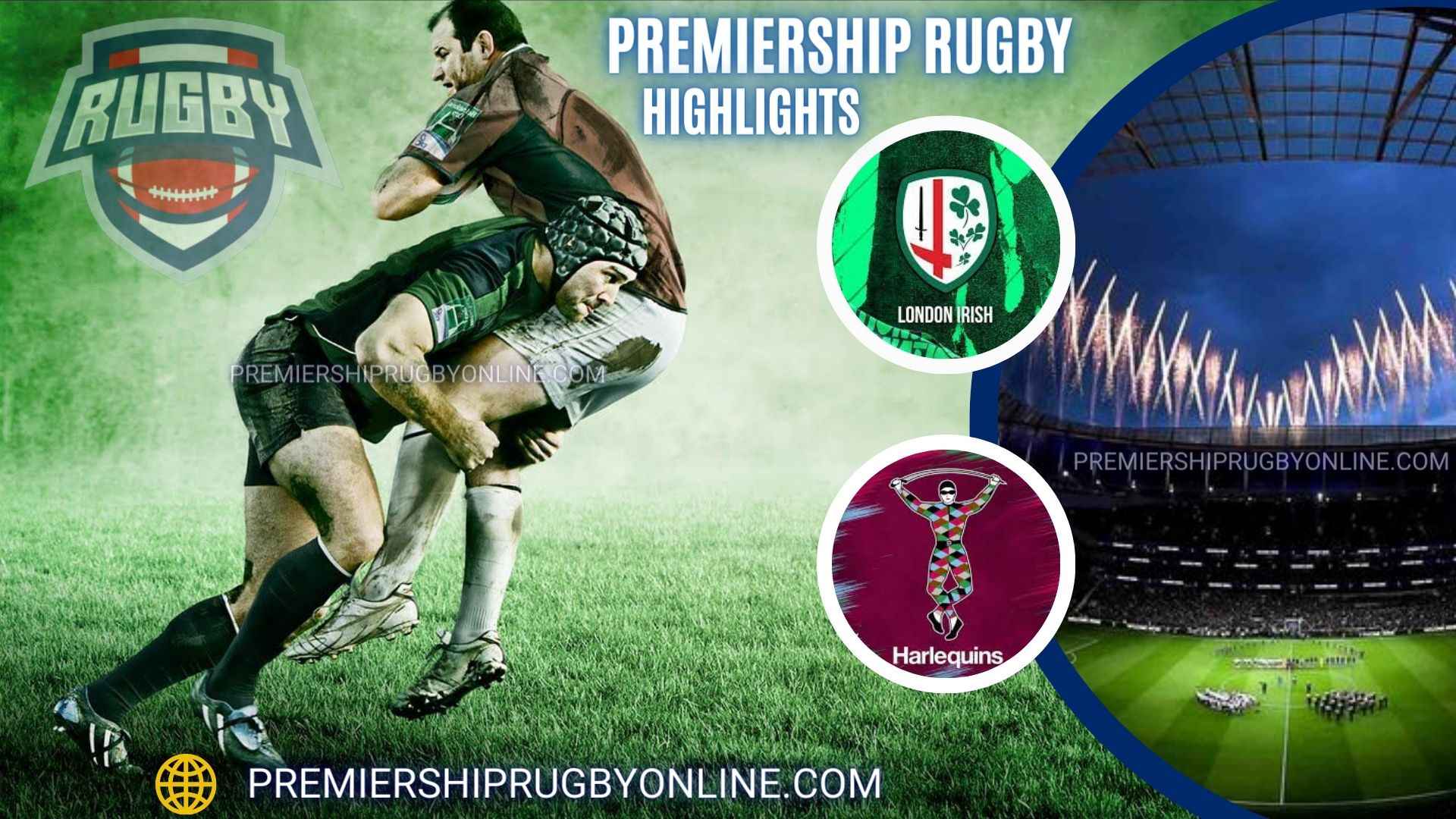 London Irish Vs Harlequins Highlights 2023 RD 16