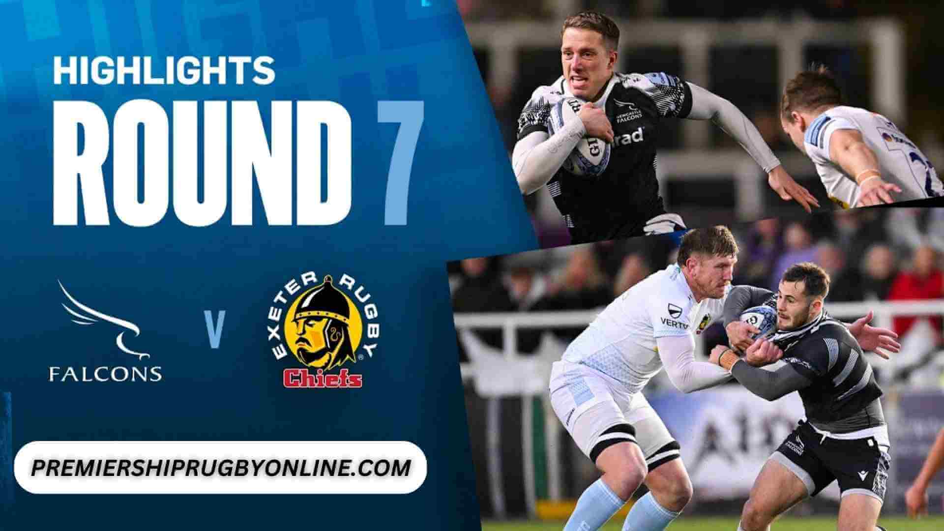 Newcastle Falcons Vs Exeter Chiefs Highlights 2023 RD 07