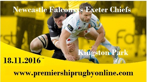 Newcastle Falcons vs Exeter Chiefs live