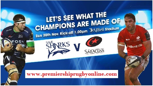 Sale Sharks vs Saracens live
